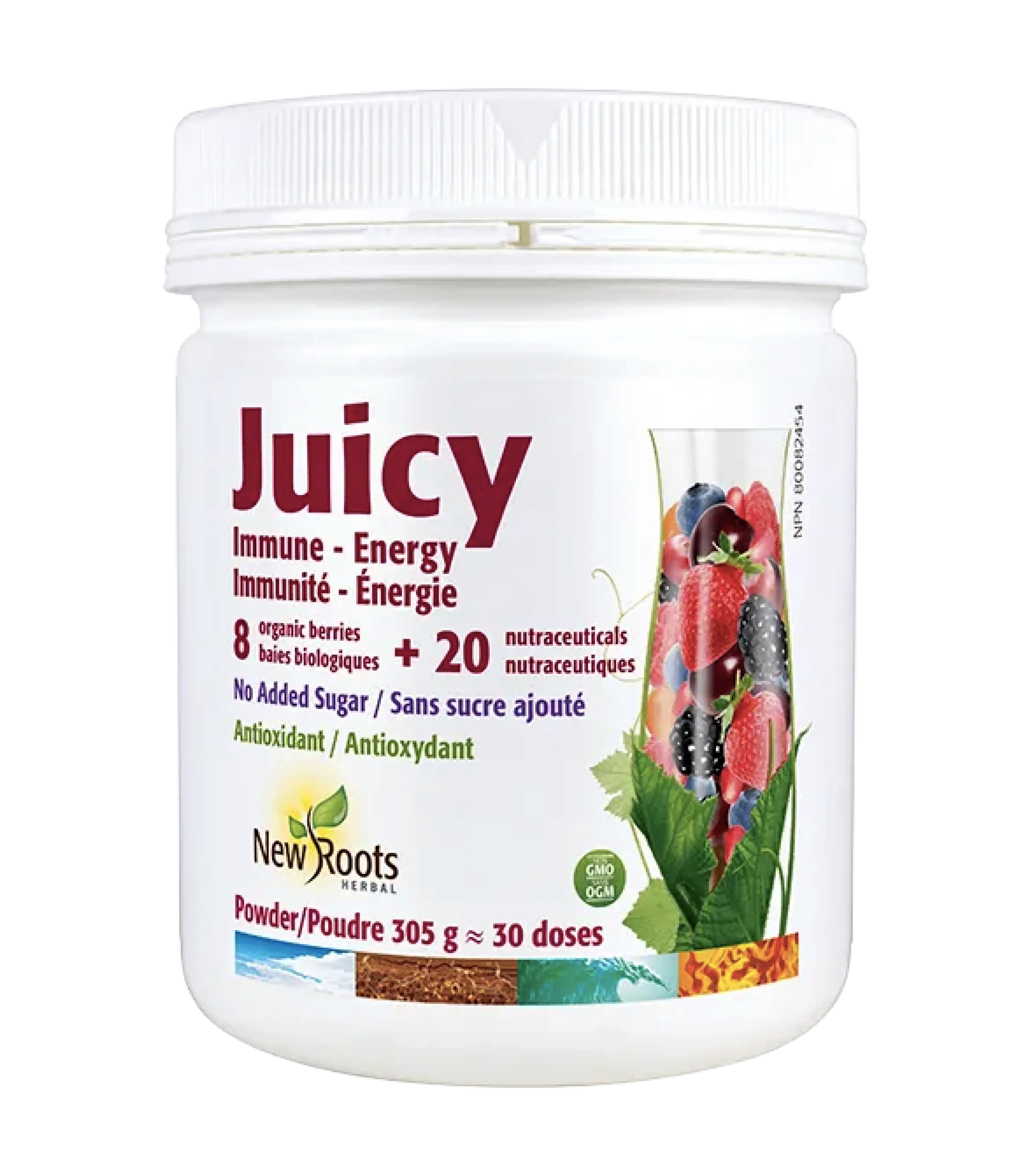 Juicy - Immunité et Énergie - New Roots - 305g